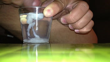 Cum On Glass Of Water Ii