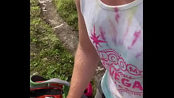 Mase619 Fucking A Tree Slut On A Mountain!!!