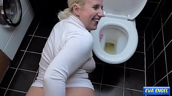 Eva Engel: Pervy Piss And Fuck Session On The Toilet With Stepdad