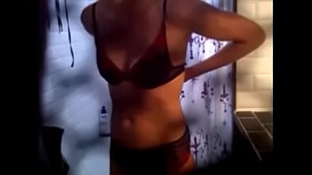 French Blonde Milf In Bathroom