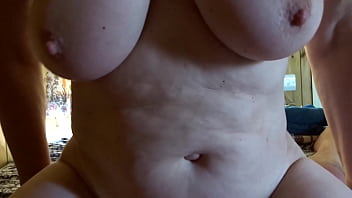 Wife Rides Fuck Buddy With Bouncy Tits - Fb1