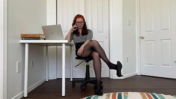 Heel Dangling Pantyhose Boss Gives You Joi And Sph - Preview - Full Video On Manyvids - Steeldom