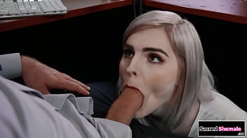 Sacredshemale.com - Blonde Tgirl Ella Hollywood Barebacked