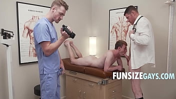 Doctor Wolf Records Twink Patient' Physical Examination