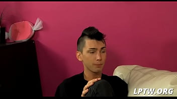 One-eyed Monster Engulfing And Lollipops - anal, fucking, hardcore, blowjob, skinny, shaved, lollipop, kissing, gay, twink - Video 1539923