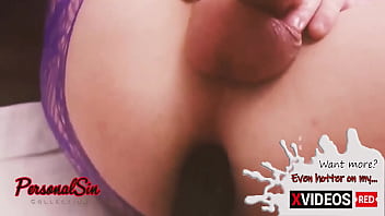 Closeup Masturbation In Condom With Dildo Till Cum