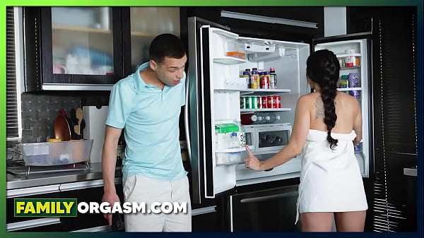 Familyorgasm.com ⏩ Exotic Milf Having A Second Round With Her Stepson At Kitchen, Kourtney Kai, Myles Long