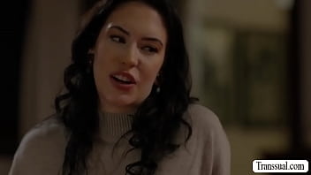 Latina Trans Bangs Her Busty Stepsister