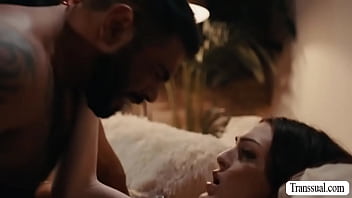 Tgirl Tori Easton Interracial Bareback