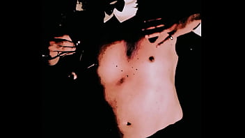 Nipple Play With Her High Heels Makes Him Go Wild