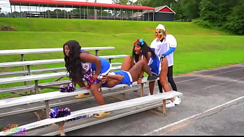 Star Quarterback Fucks Cheerleaders Before His Big Game