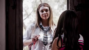 Cheerleader Jane Wilde Confronts Her Lesbian Stalker Gabbie Carter - Full Movie On Freetaboo.net