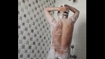 Desi Indian Hunk Rubbing Soap On Monster Dick