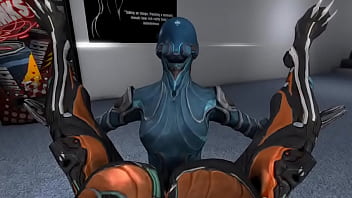 Warframe Valkyr Bounces On Mag' Lap (with Pov)