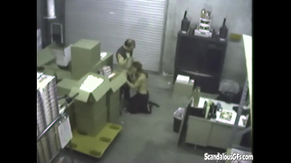 Couple Having Blowjob At Warehouse