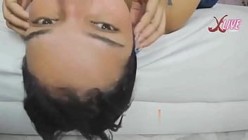 Blowjob Upside Down For Horny Teen
