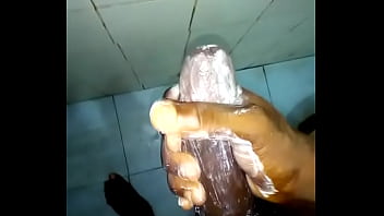 Soapy Masturbating With My Big Dick In Bathroom