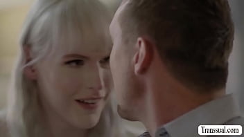 Trans Educator Barebacks Her Guy Student