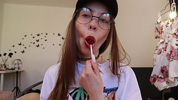 Nothing Unusual, Just Sucking Chupa Chups :)