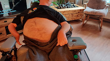 Handicapped Man In Wheelchair Gets A Blowjob By His Friendly Neighbor Milf