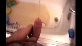 Pissing With My Hard Dick