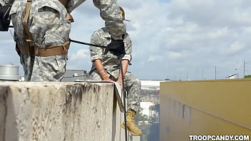 The Troops Go Over The Wall And Down The Manhole