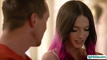 Ts Natalie Stone Blowjob Stepbros Bigcock And Anal Barebacked