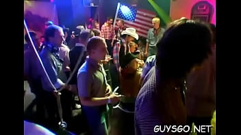 Horny Bunch Has A Nice Time - anal, blowjob, party, gay, orgy, group-sex - Video 1520824