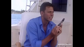 Dina Pearl And Maria Bellucci Taken On A Boat For Blowjobs And A Dp