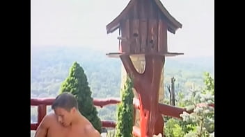 Michelle And Her Friend Monic Seduce A Man Out In The Garden