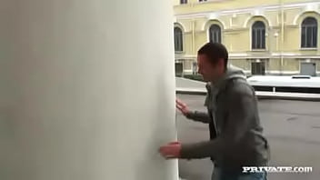 Milla Takes A Hard Cock In Her Pussy And Ass Before Receiving Her Cum