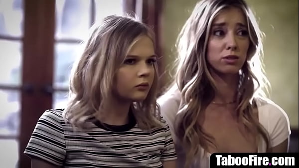 Naughty Lesbo Teens Threesome Banged By Their Counselor