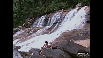 Wet Lesbians On The Waterfall - hungarian - Video 4553918