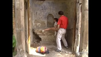 Ana Gets A Threesome In The Forest