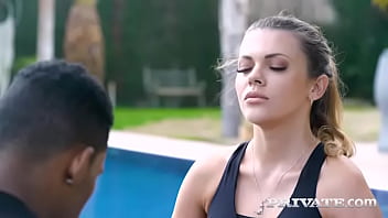 Verona Sky, The Personal Trainer Enjoys Interracial Anal