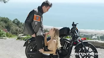Biker Chick Natalia Starr Wants Fuck _ Anal