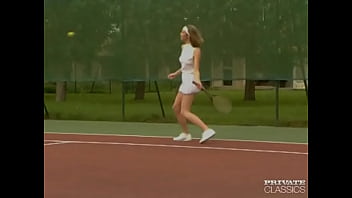 Lucy Gets Dp After Playing Tennis