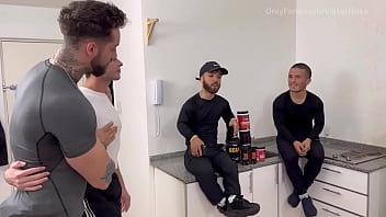 Orgy With My Midget Friends We Break The Ass Of A Young Man