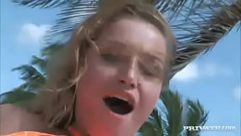 Girl With Tattoos Gets Her Ass Screwed On A Nice Tropical Beach