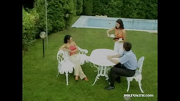 Carmen And Sandra Have An Anal Gaping Adventure Outside