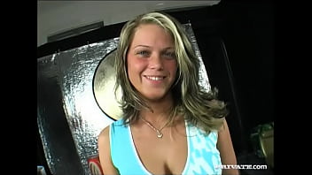 Trisha Is A Sexy And Slim Blonde With A Great Natural Body