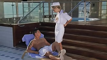 Screwing A Guest By The Pool On The Yacht Is Her Goal Today