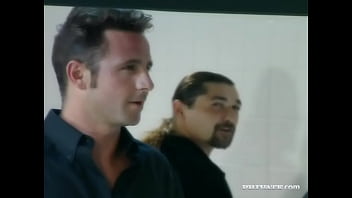 While In The Mens Bathroom Laura Angel Gets Double Penetrated