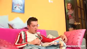 Sexy Teen Irina Bruni Sucks Dick And Receives An Anal Creampie