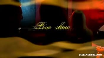 Lesbian Strippers Lick And Finger Their Pussies On Stage