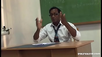 Ivana Is A Student And Her Teacher Is A Black Man With A Big Dick