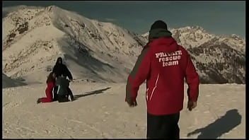 Judith Fox And Priva Are Hiking Up Snowy Mountain When They Get A Dp