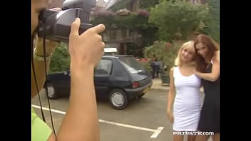 Ana And Melody Kord Have Their Picture Taken And Asshole Penetrated