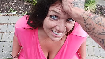 Homemade Amature Outdoors. Rad Brad Milf Gets Pussy Fucked And Throats Cock Part 1