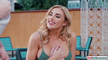 Hotfortrans.com - Tgirls Give Busty Lady Happy End Massage